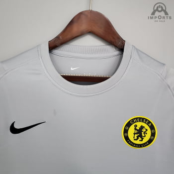 Camisa Chelsea 21/22 Treino - Cinza