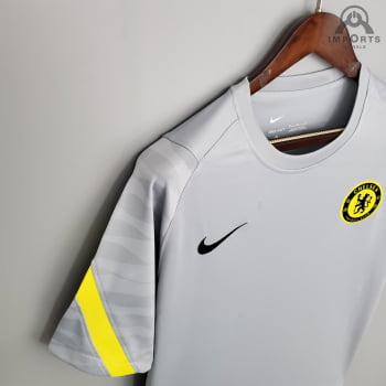 Camisa Chelsea 21/22 Treino - Cinza