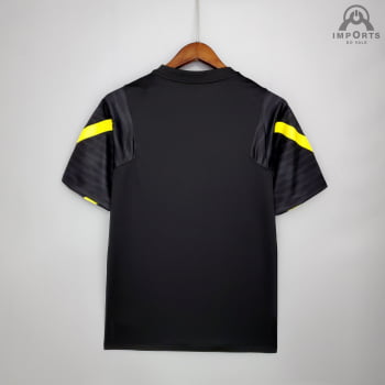 Camisa Chelsea 21/22 Treino - Preto