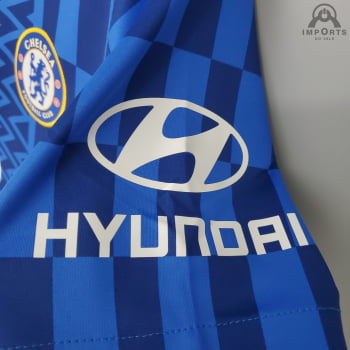 Camisa Chelsea I 21/22 Versão Torcedor + Personalização Grátis 