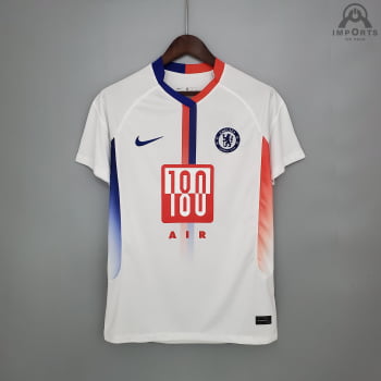 Camisa Chelsea IV 21/22 Versão Torcedor + Personalização Grátis 