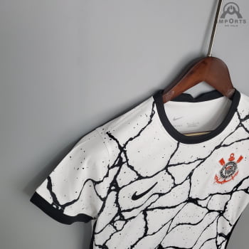 Camisa Corinthians I 21/22 Versão Feminina + Personalização Grátis