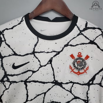 Camisa Corinthians I 21/22 Versão Feminina + Personalização Grátis