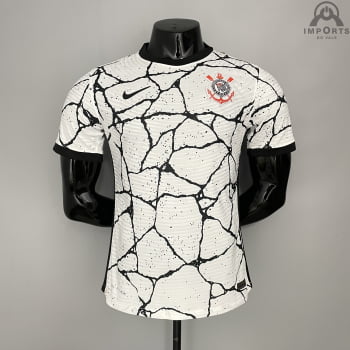Camisa Corinthians I 21/22 Versão Jogador + Personalização Grátis 