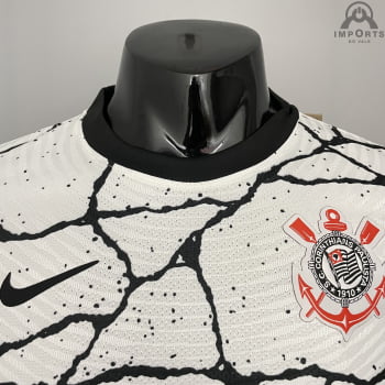 Camisa Corinthians I 21/22 Versão Jogador + Personalização Grátis 
