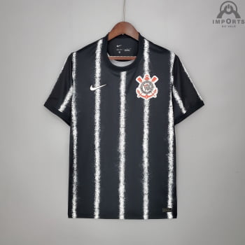 Camisa Corinthians II 21/22 Versão Torcedor + Personalização Grátis