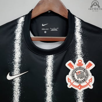 Camisa Corinthians II 21/22 Versão Torcedor + Personalização Grátis