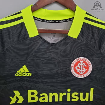 Camisa de Internacional I 21/22 Goleiro + Personalização Grátis