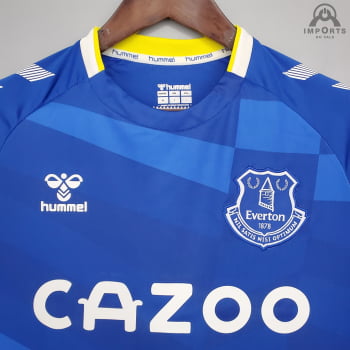 Camisa Everton FC I 21/22 Versão Torcedor + Personalização Grátis