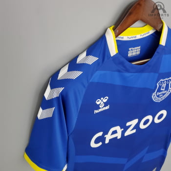 Camisa Everton FC I 21/22 Versão Torcedor + Personalização Grátis