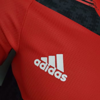 Camisa Flamengo I 21/22 Versão Jogador + Patrocínios + Personalização Grátis 