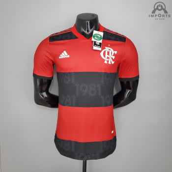 Camisa Flamengo I 21/22 Versão Jogador + Personalização Grátis