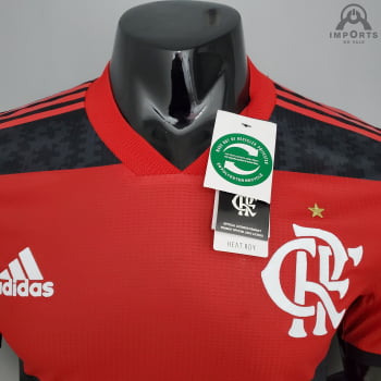 Camisa Flamengo I 21/22 Versão Jogador + Personalização Grátis