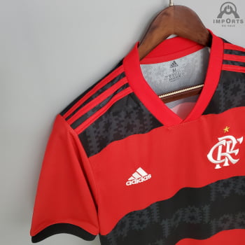 Camisa Flamengo I 21/22 Versão Torcedor + Personalização Grátis