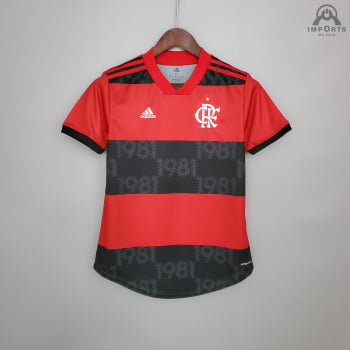 Camisa Flamengo I 22/23 Versão Torcedor Feminino + Personalização