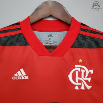 Camisa Flamengo I 21/22 Versão Feminina + Personalização Grátis 