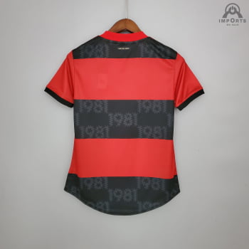 Camisa Flamengo I 21/22 Versão Feminina + Personalização Grátis 