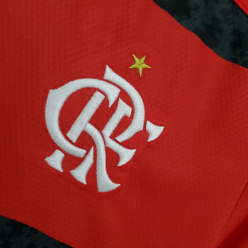 Camisa Flamengo I 21/22 Versão Torcedor Libertadores + Patrocínios + Personalização Grátis