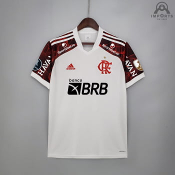Camisa Flamengo II 21/22 Versão Torcedor Libertadores + Personalização Grátis