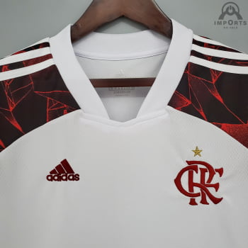 Camisa Flamengo II 21/22 Versão Torcedor Feminino + Personalização Grátis