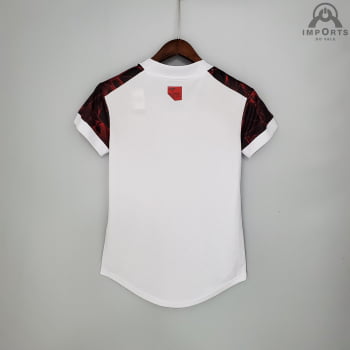 Camisa Flamengo II 21/22 Versão Torcedor Feminino + Personalização Grátis