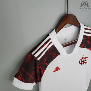 Camisa Flamengo II 21/22 Versão Torcedor Feminino + Personalização Grátis