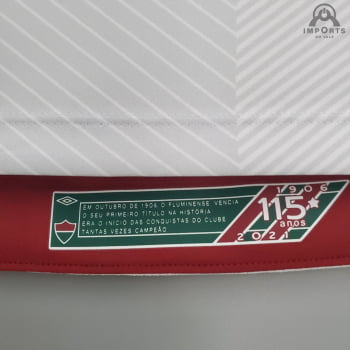 Camisa Fluminense II 21/22 Versão Torcedor + Personalização Grátis