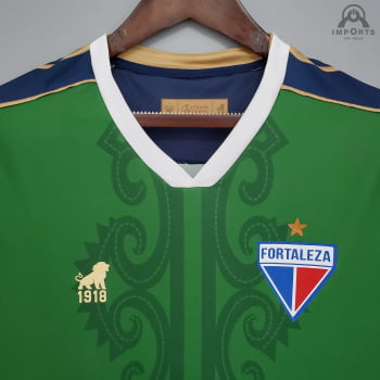 Camisa Fortaleza Goleiro Copa do Nordeste 2021 + Personalização Grátis
