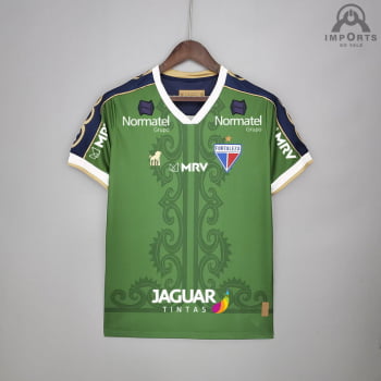Camisa Fortaleza Goleiro Copa do Nordeste 2021 + Patrocínios + Personalização Grátis