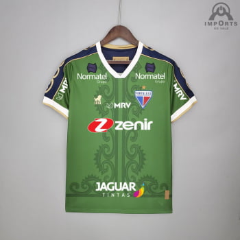 Camisa Fortaleza Goleiro Copa do Nordeste 2021 + Patrocínios + Personalização Grátis