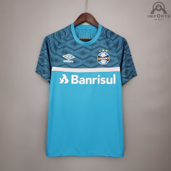 Camisa Grêmio 21/22 Treino - Azul Água