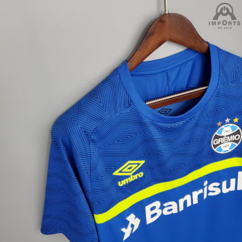 Camisa Grêmio 21/22 Treino - Azul/amarelo