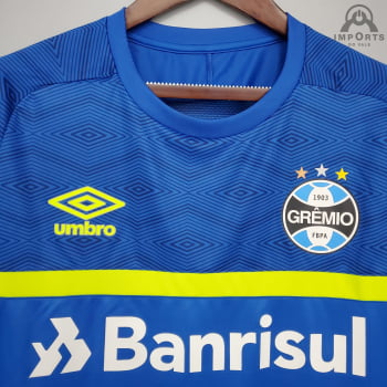 Camisa Grêmio 21/22 Treino - Azul/amarelo