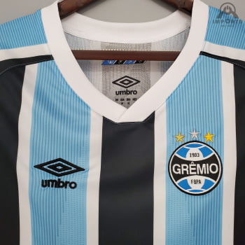 Camisa Grêmio I 21/22 Versão Feminina + Personalização Grátis