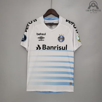 Camisa Grêmio II 21/22 Versão Torcedor Libertadores + Personalização Grátis
