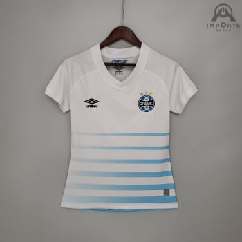 Camisa Grêmio II 21/22 Versão Feminina + Personalização Grátis
