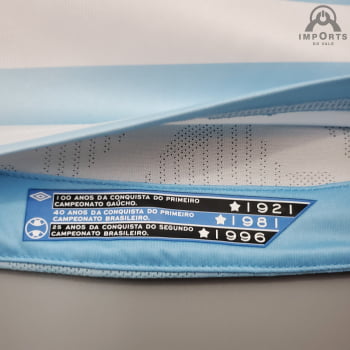 Camisa Grêmio II 21/22 Versão Feminina + Personalização Grátis