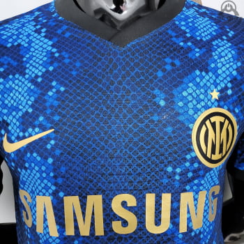 Camisa Inter de Milão I 21/22 Versão Jogador + Personalização Grátis 