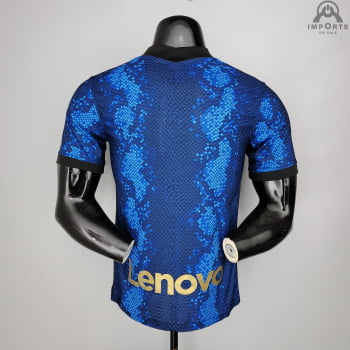 Camisa Inter de Milão I 21/22 Versão Jogador + Personalização Grátis 
