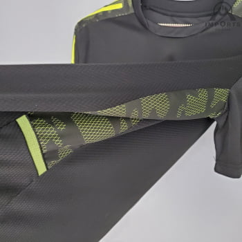 Camisa Internacional 21/22 Treino - Preto/verde