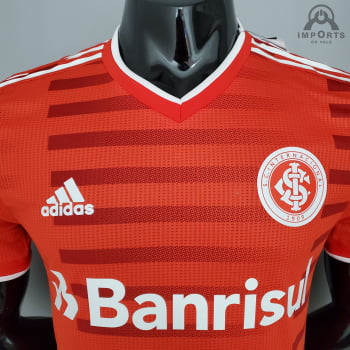 Camisa Internacional I 21/22 Versão Jogador + Personalização Grátis
