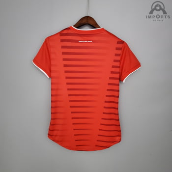 Camisa Internacional I 21/22 Versão Feminina + Personalização Grátis
