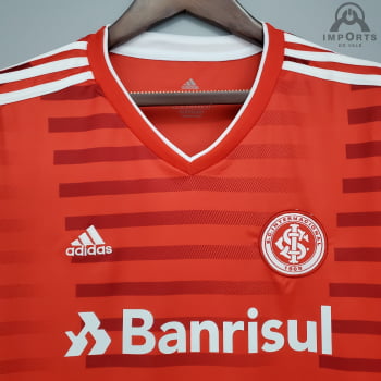 Camisa Internacional I 21/22 Versão Feminina + Personalização Grátis