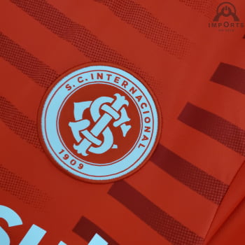 Camisa Internacional I 21/22 Versão Torcedor + Patrocínios + Personalização Grátis