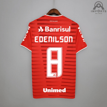 Camisa Internacional I 21/22 Versão Torcedor + Patrocínios + Personalização Grátis