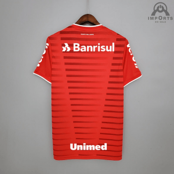 Camisa Internacional I 21/22 Versão Torcedor + Patrocínios + Personalização Grátis