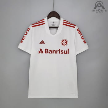 Camisa Internacional II 21/22 Versão Torcedor + Patrocínios + Personalização Grátis