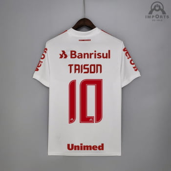Camisa Internacional II 21/22 Versão Torcedor + Patrocínios + Personalização Grátis