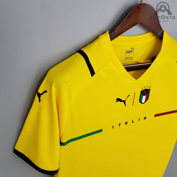 Camisa Itália 21/22 Goleiro + Personalização Grátis
