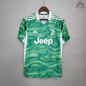 Camisa Juventus 21/22 Goleiro + Personalização Grátis 
